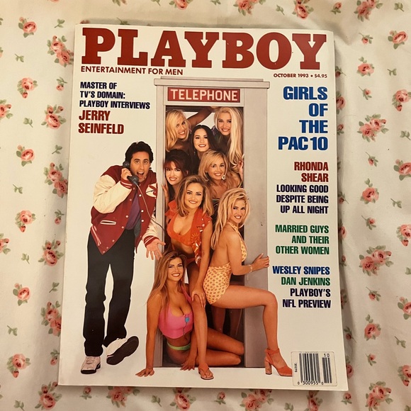 PLAYBOY October 1993. vintage rare jerry seinfeld playboy magazine - Picture 1 of 4